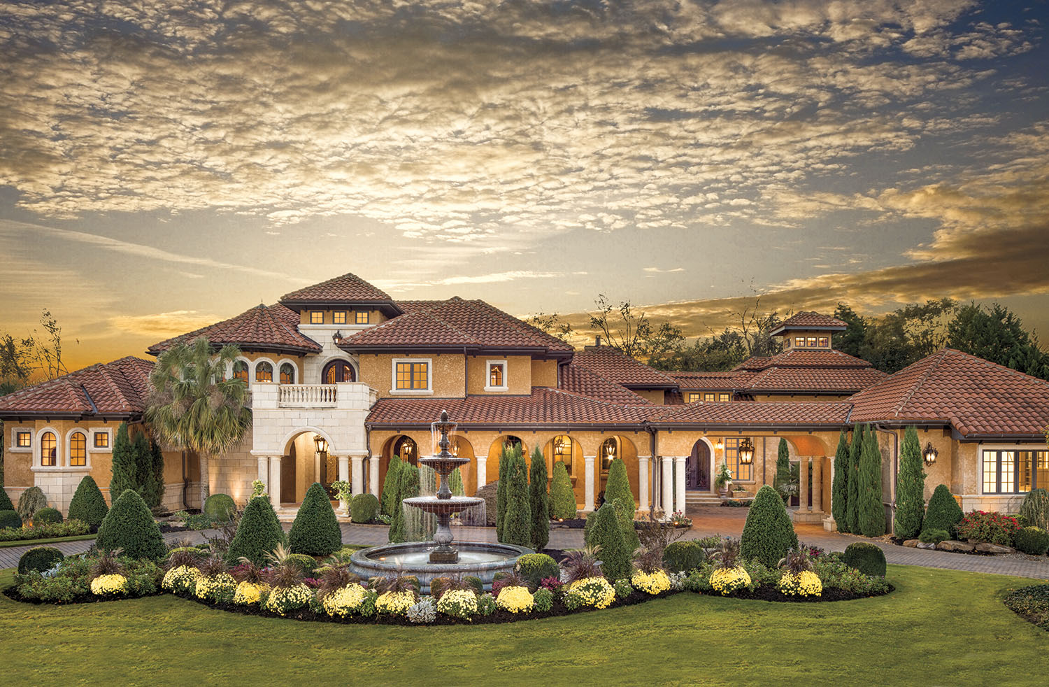 Greater Charlotte Issue 4.6 Seven Eagles Mediterranean Home