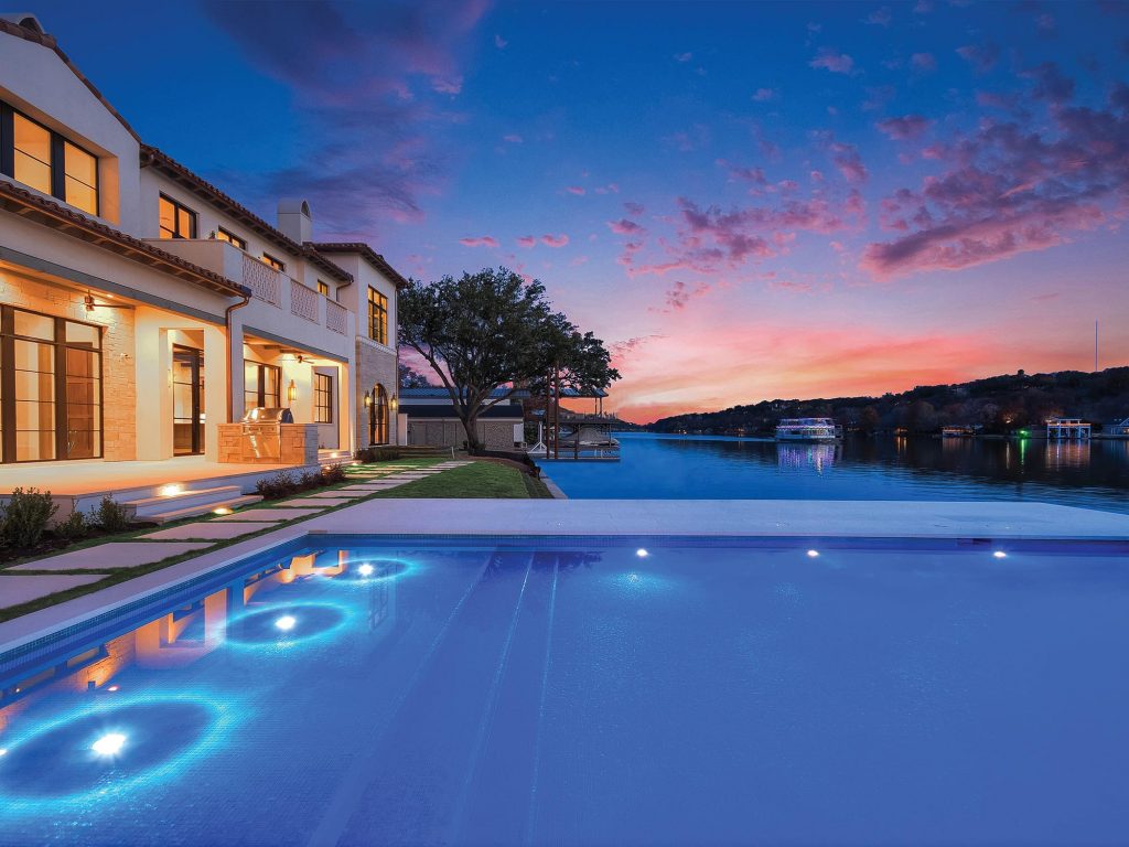 Exquisite Lake Austin Estate on the Front Cover of LHM Austin