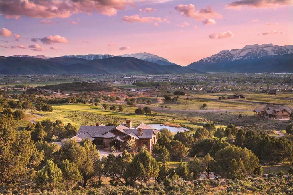 Utah Issue 4.1 Features Beautiful Views at Heber Valley's Red Ledges