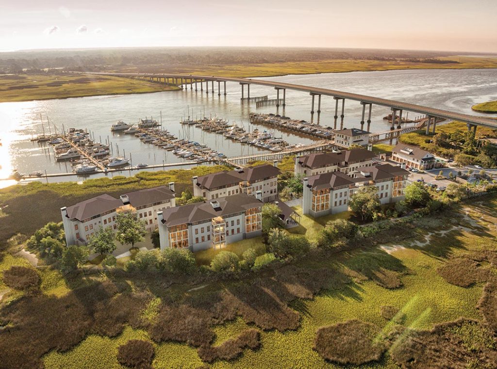 The Landing at St. Johns Yacht Harbor on the Cover of Issue 5.3