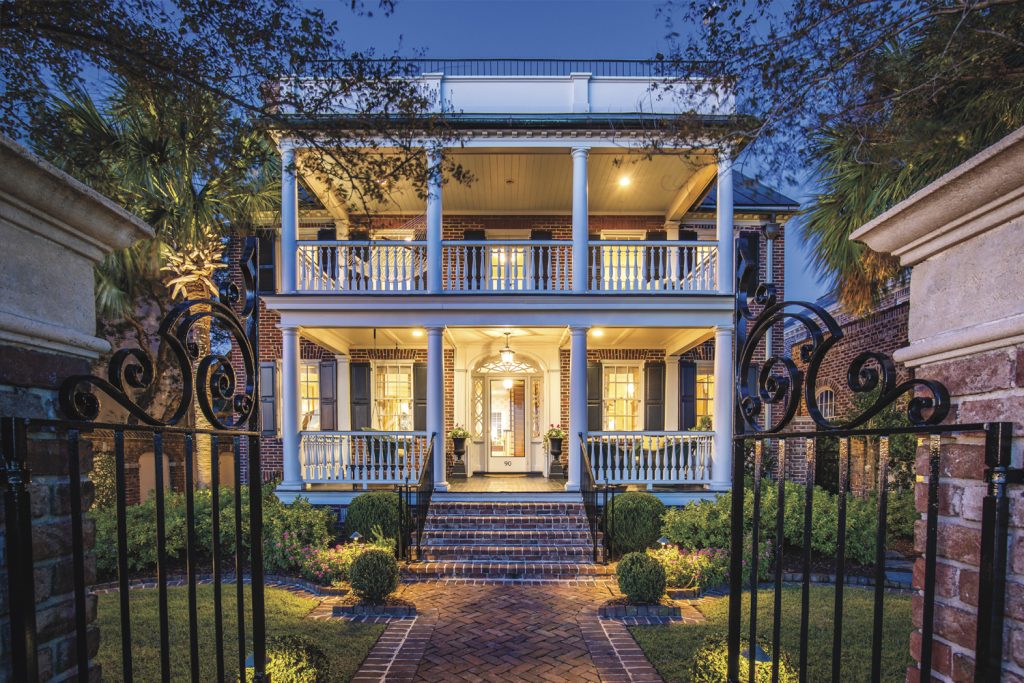 Downtown Charleston Home on the Cover of LHM Charleston Issue 6.1