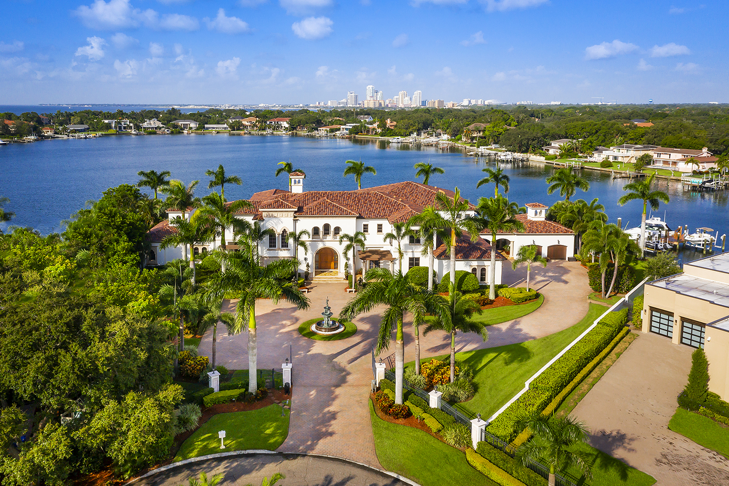 Snell Isle Waterfront Compound on the Cover of Tampa Sarasota 14.4