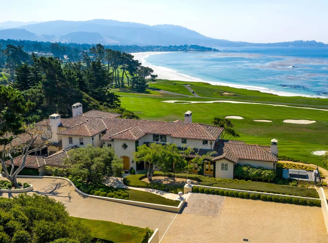 Coveted 13th fairway of the Pebble Beach Golf Club Luxury Home Magazine