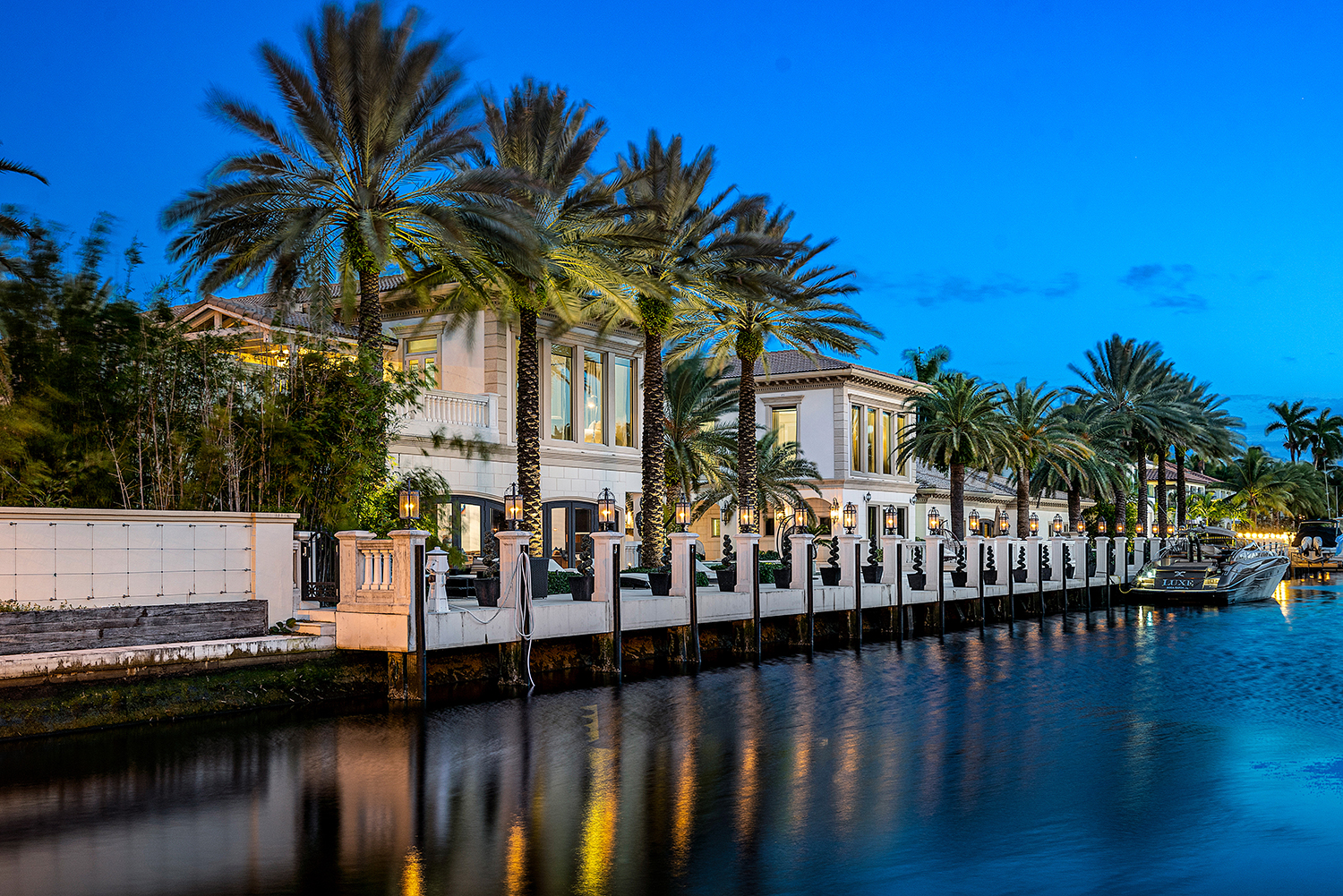 Las Olas Isles Waterfront Mansion on the Cover of The Palm Beaches 3.1