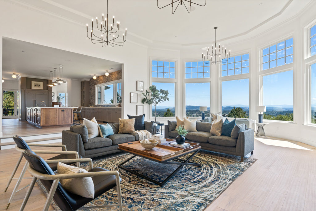 Superb Newly Finished Executive Estate with Triple Mountain Views on