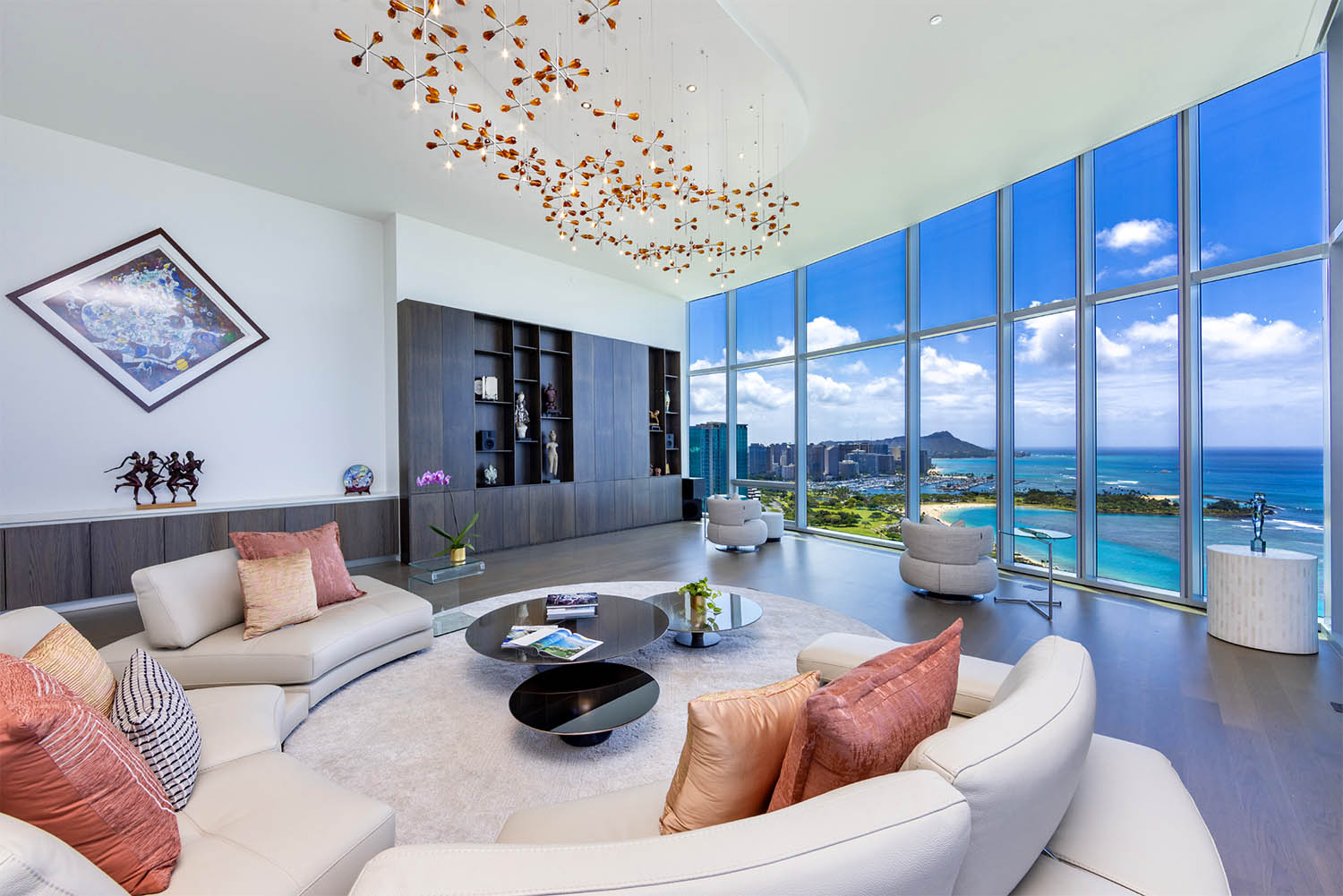 Picture of Waiea Penthouse #3400 in Kaka‘ako on the Front Cover of Hawai'i Luxury ...