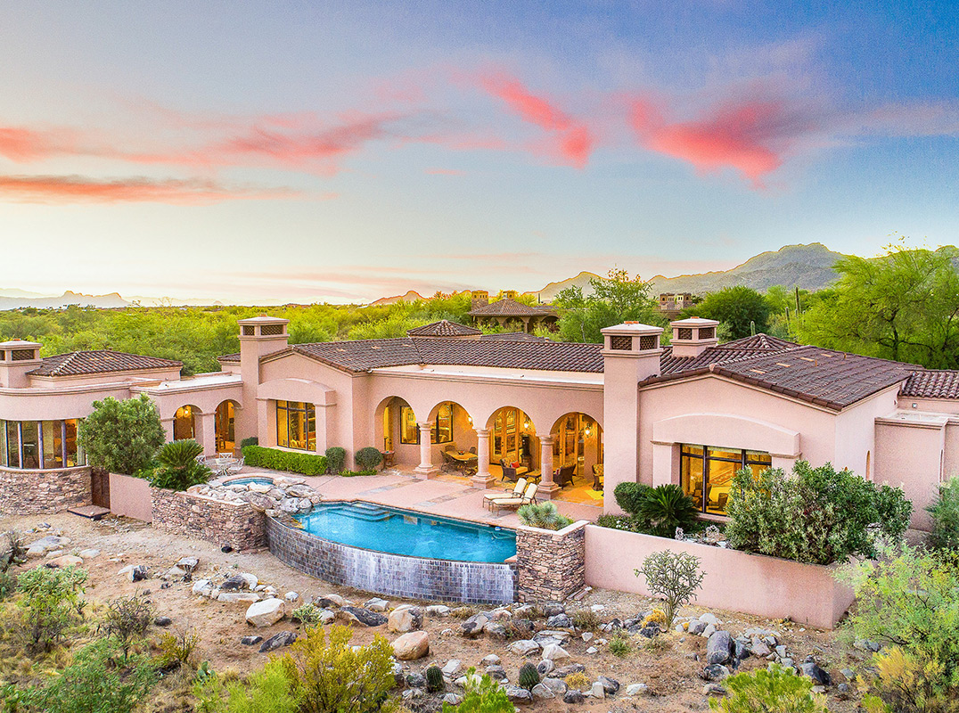 Arizona - Portuguese-inspired Custom Home