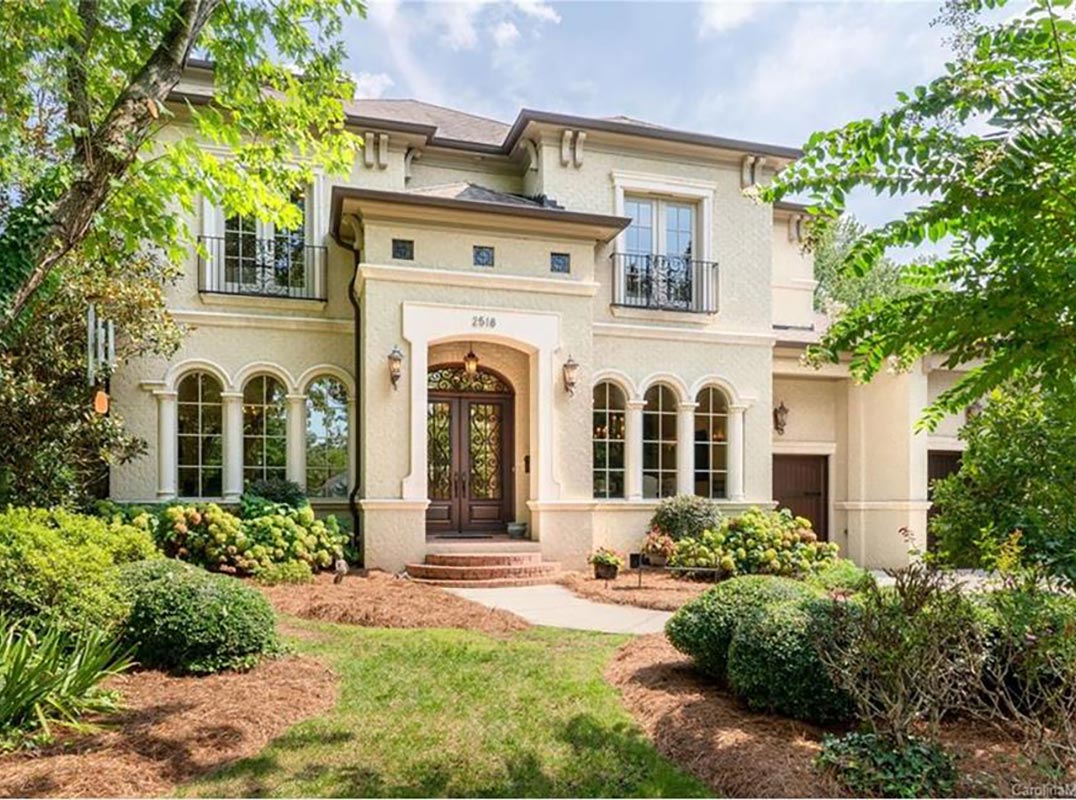 Impressive French-Mediterranean Style in the Heart of Charlotte