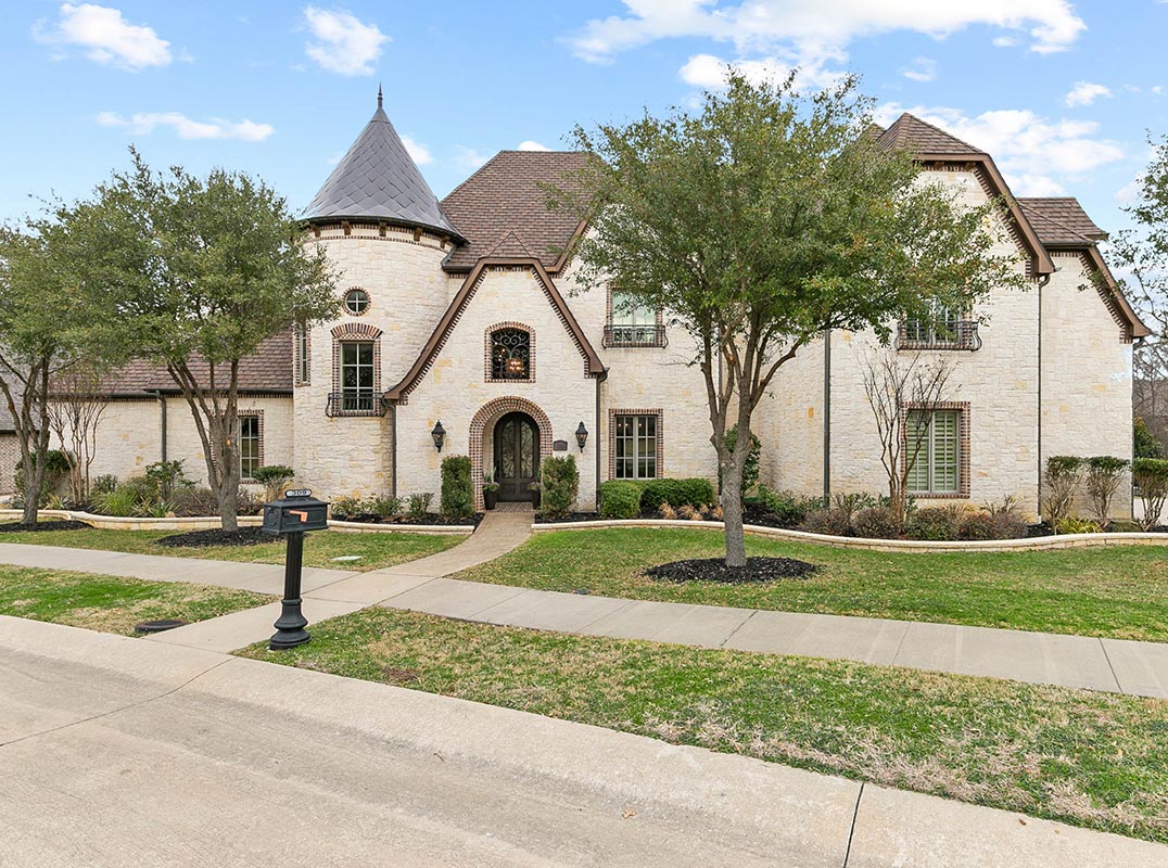 Dallas Fort Worth Newly Renovated French Normandy in Guarded, Gated