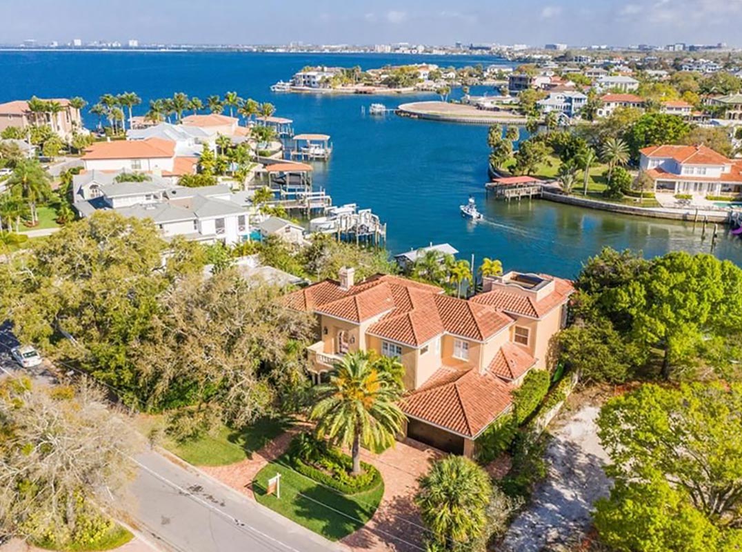 Tampa Bay Custom Designed & Recently Updated Waterfront Home