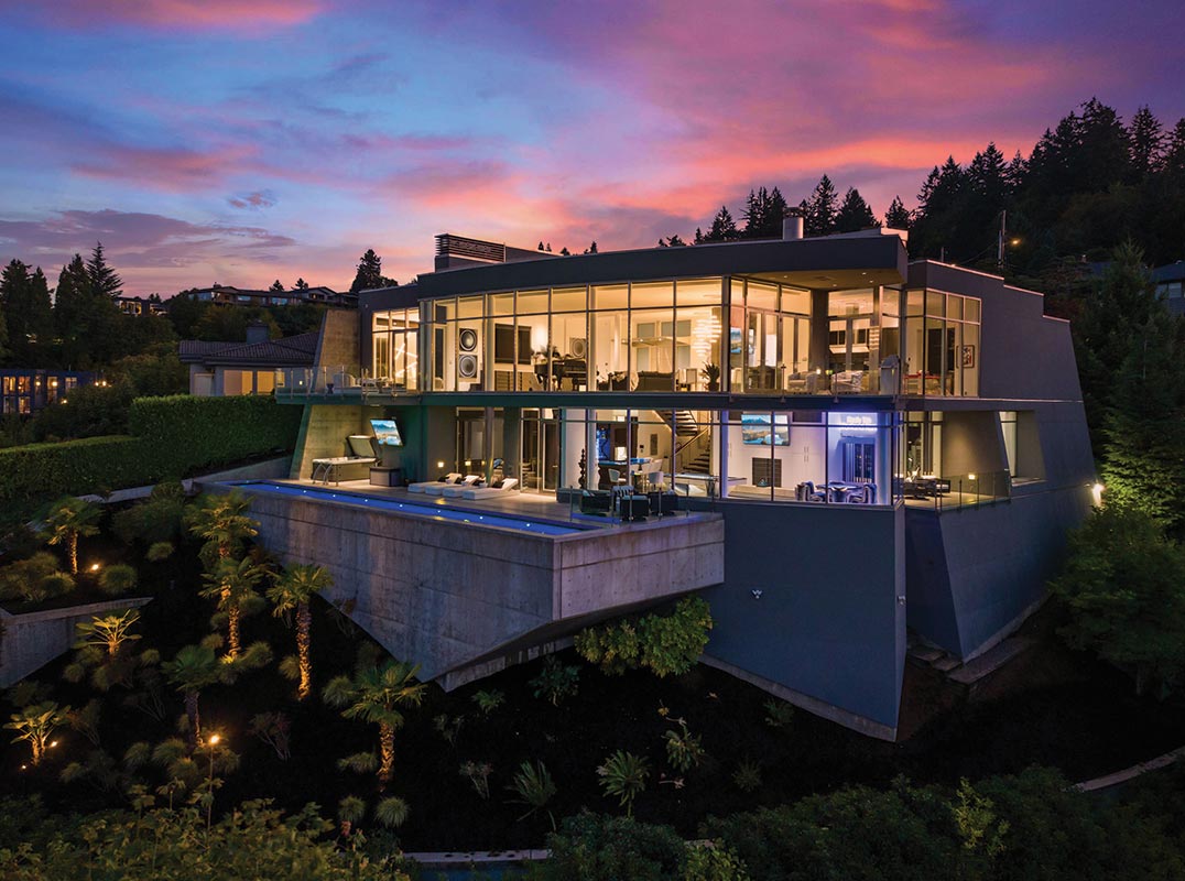 Perched High Above Portland