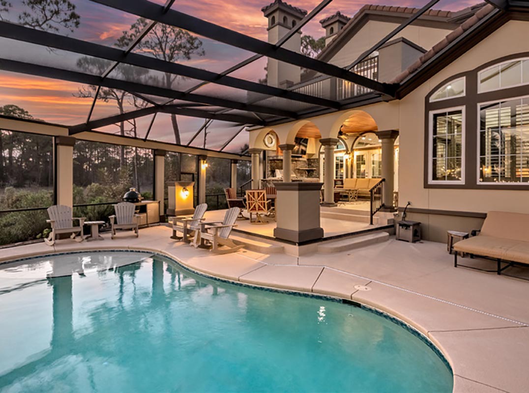 LHM The Emerald Coast Bay Front on Estate Sized Lot