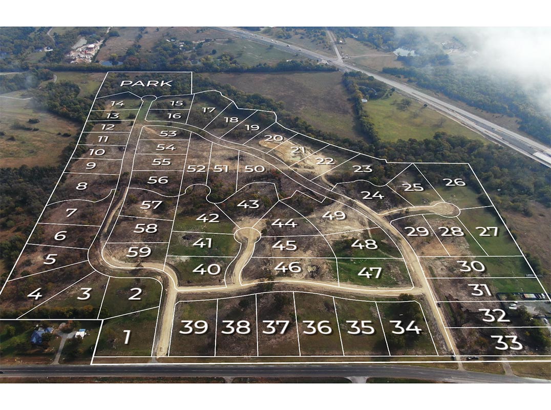 The Acres -- 59 Premium Lots — 15406 Hwy 160 — Blue Ridge, TX