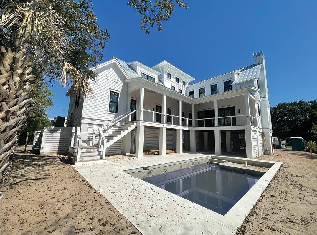 Sullivans Island New Construction by Rhodes Residential Builders