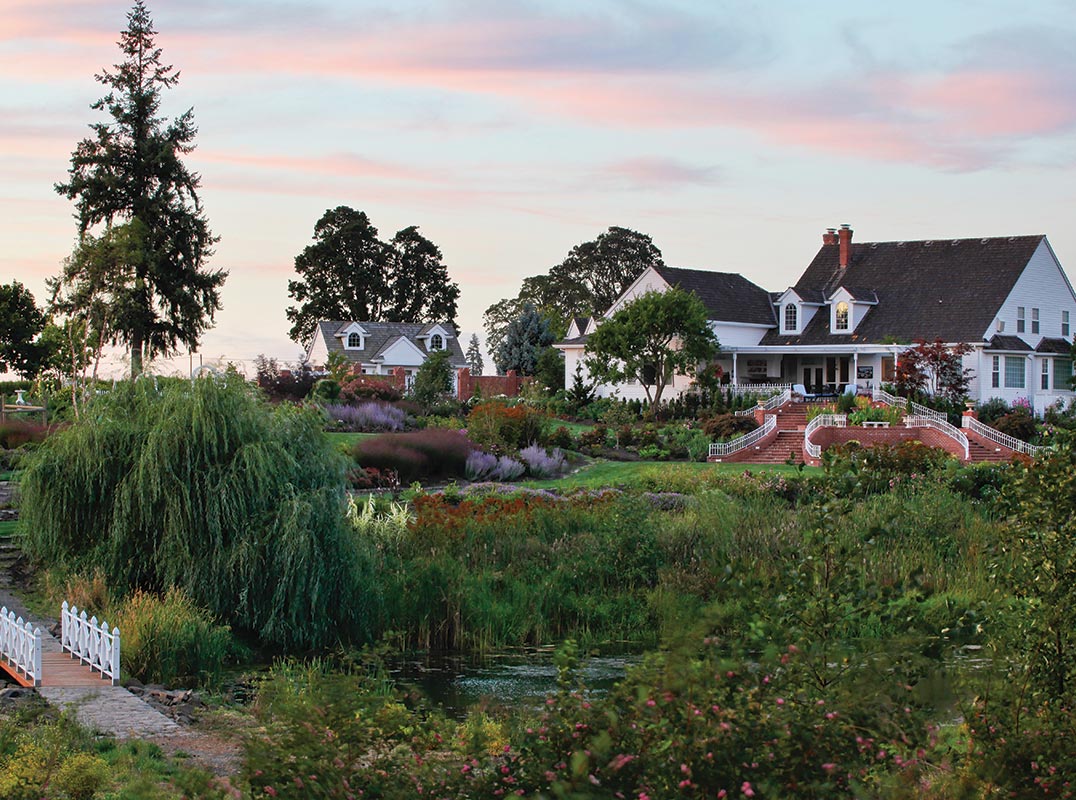 OAKWOOD GARDENS VENUE WITH BARNS AND OUTBUILDINGS