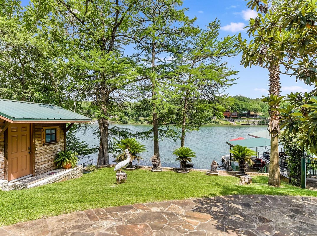 Lake Austin Waterfront, 100’ Frontage + Boat Dock