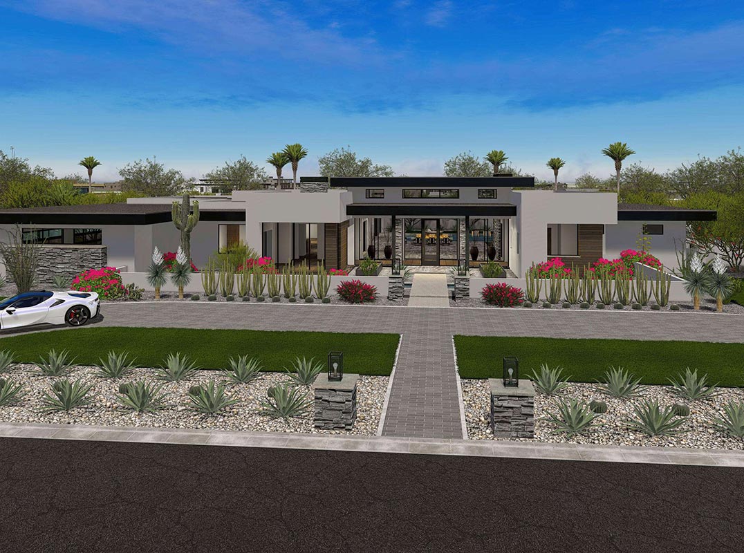 Spectacular Contemporary new home to be built by Sonora West Development. 