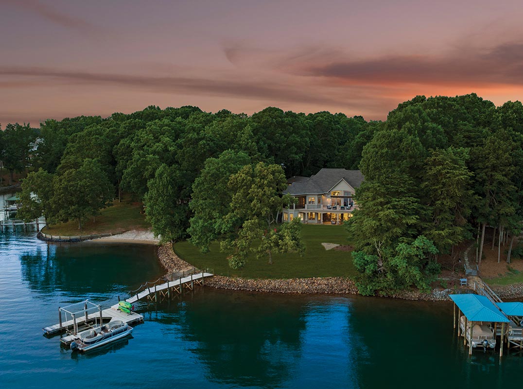 Sunset on Ballycastle: Lake Norman Luxury Rental