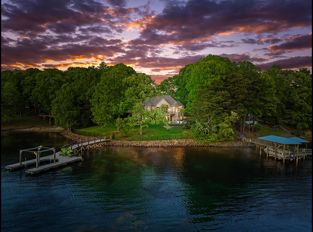 Sunset on Ballycastle: Lake Norman Luxury Rental