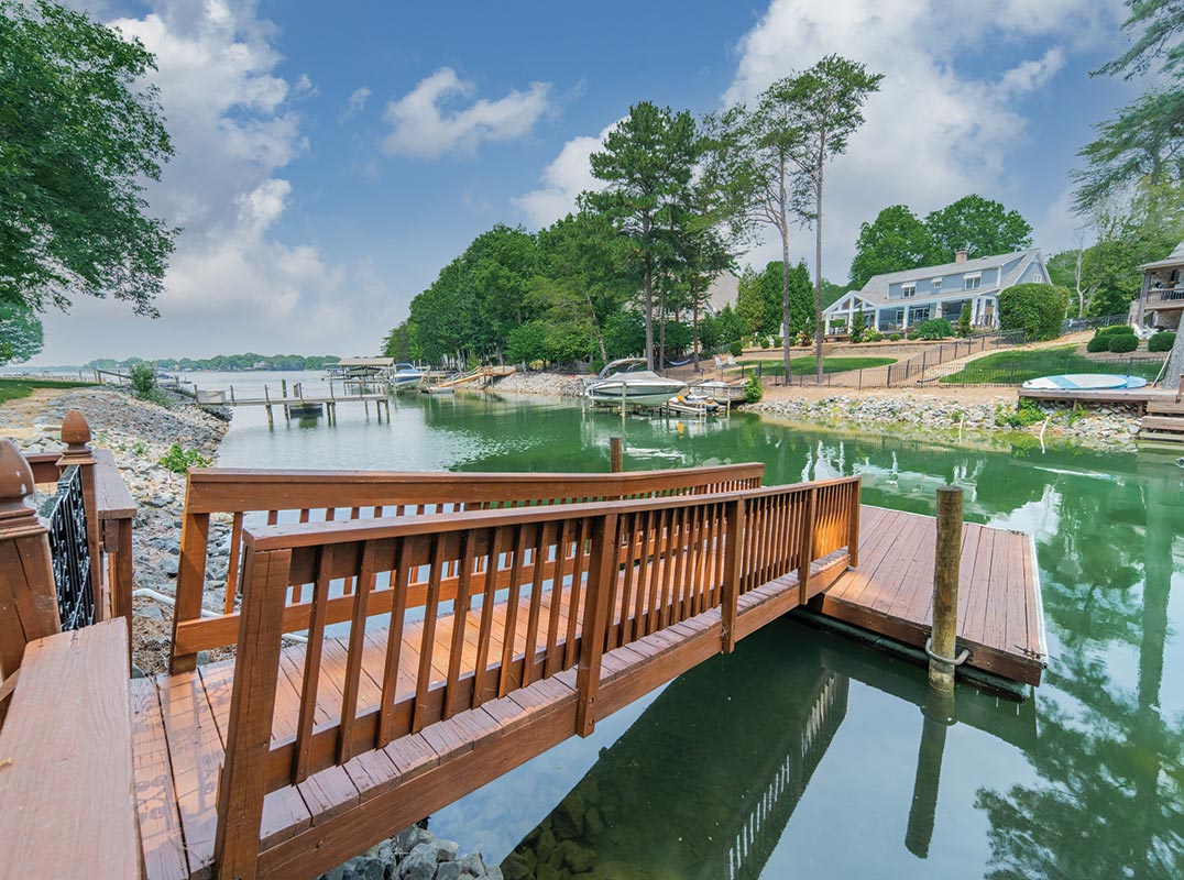 Breathtaking Waterfront Home with .6 Acres