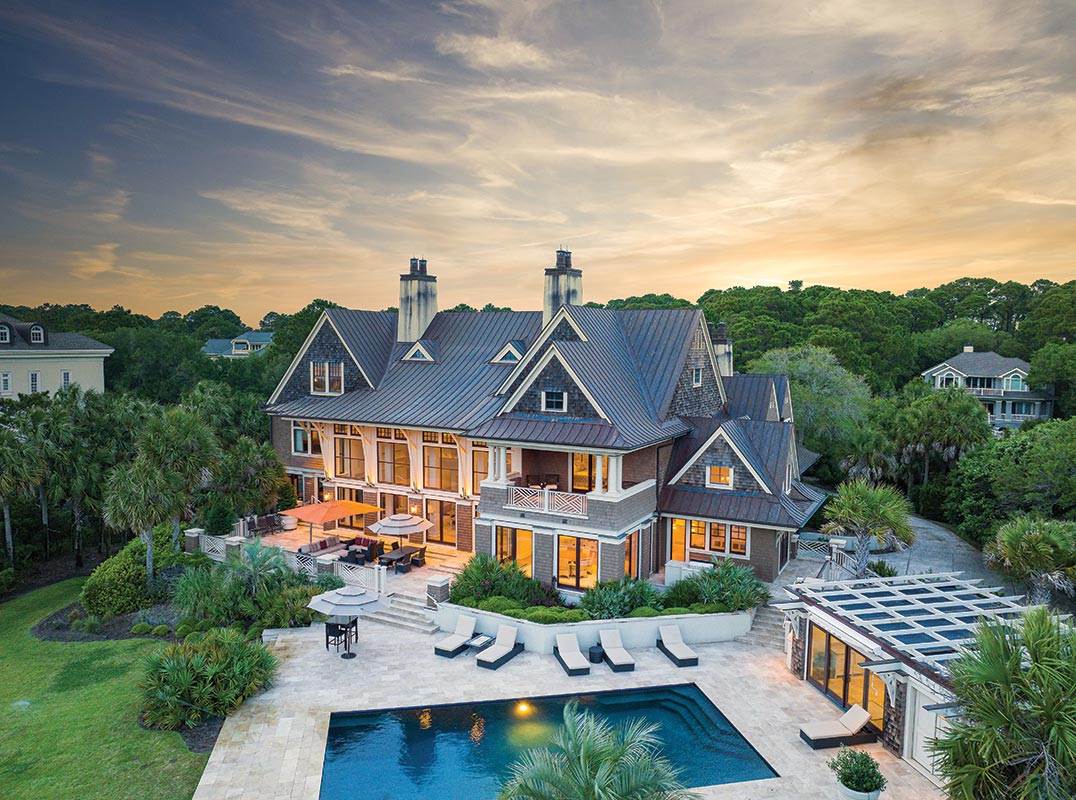 Sprawling Seaside Estate on a Double Ocean Front Lot
