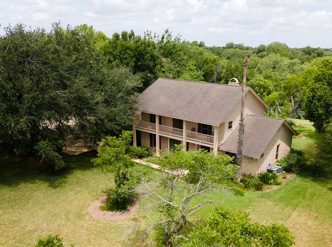 1.9 Acre Brick Home with Lake Seguin Front
