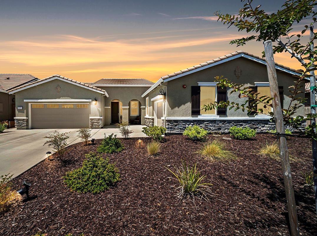 One Story with In-Law suite on Greenbelt