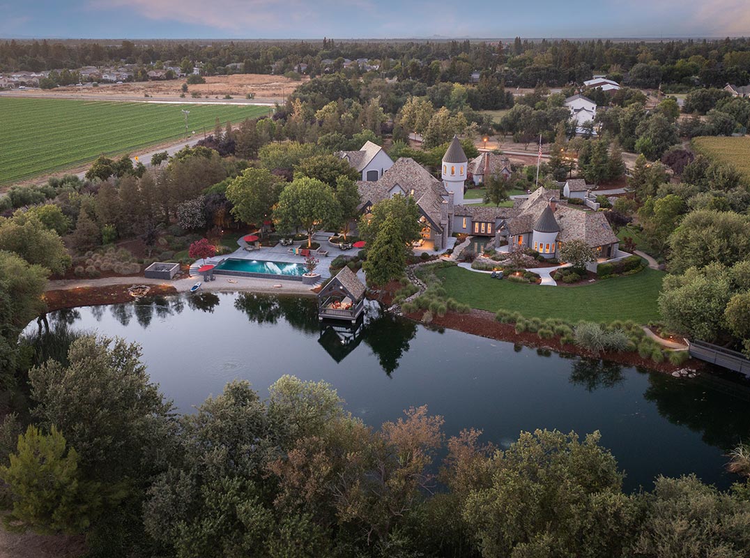 Luxury Gated Estate on 8 acres in Davis!