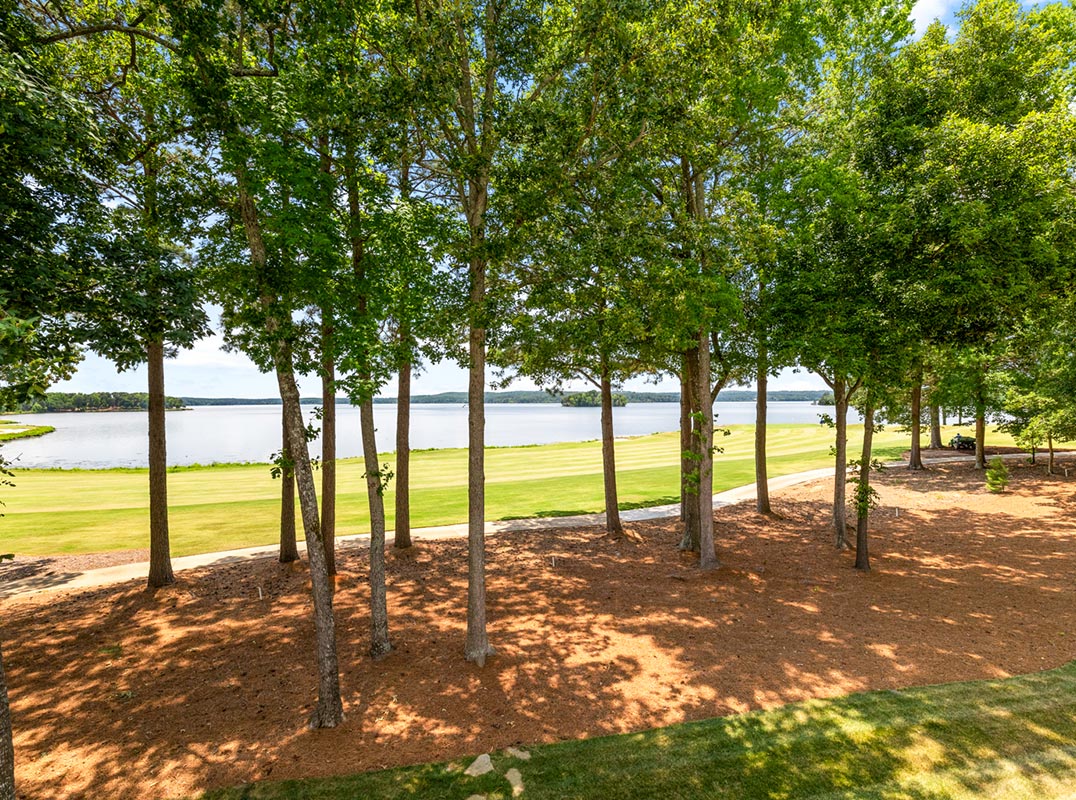 Badin Lake Townhome with Sunset Views on Old North State Golf Course
