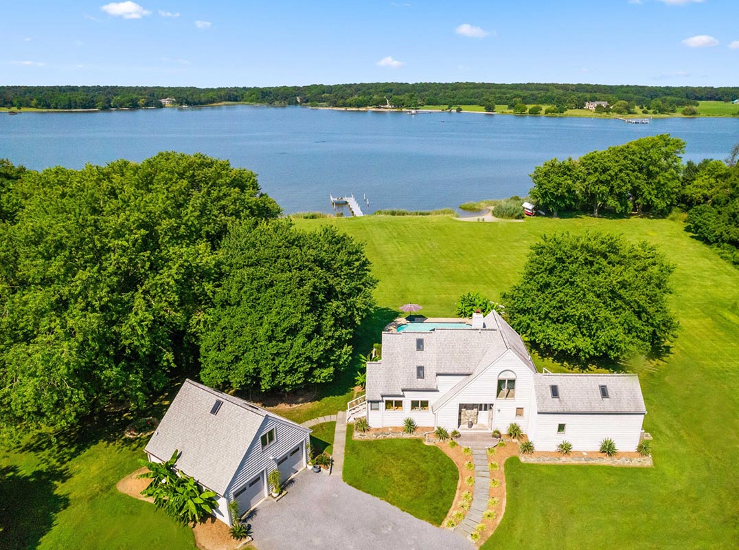 Rural Setting and Peaceful Waterfront Property
