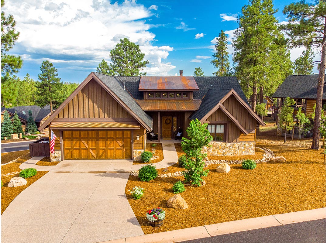 LHM Arizona Pine Canyon Panoramic View Deck