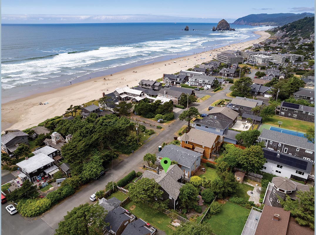 GET COZY BY THE FIRE IN CANNON BEACH