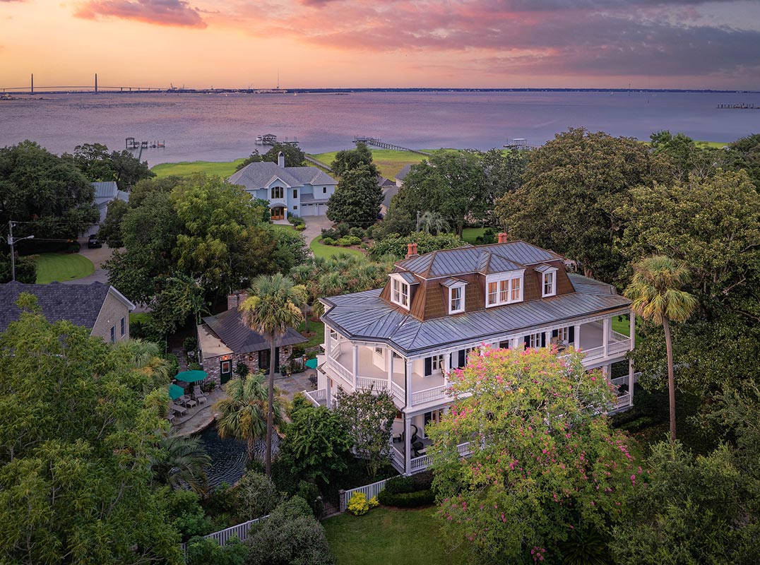 LHM Charleston Historic Stiles Point Home Circa 1742