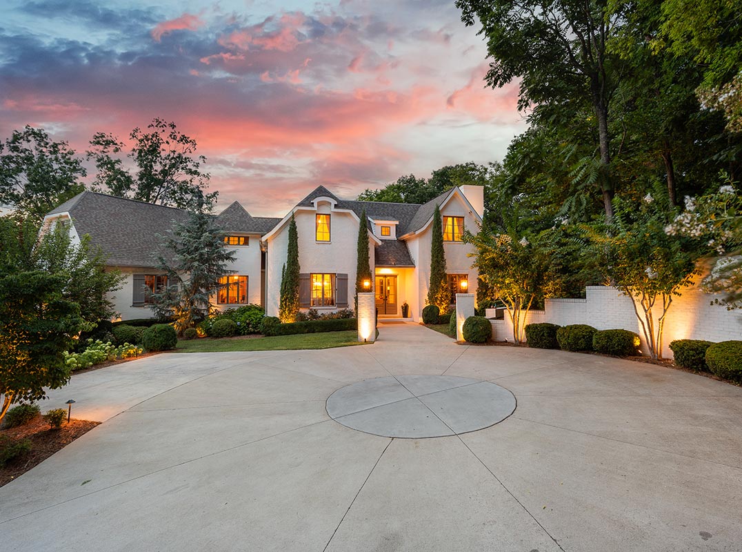 Nestled On 4+ Acres In Forest Hills