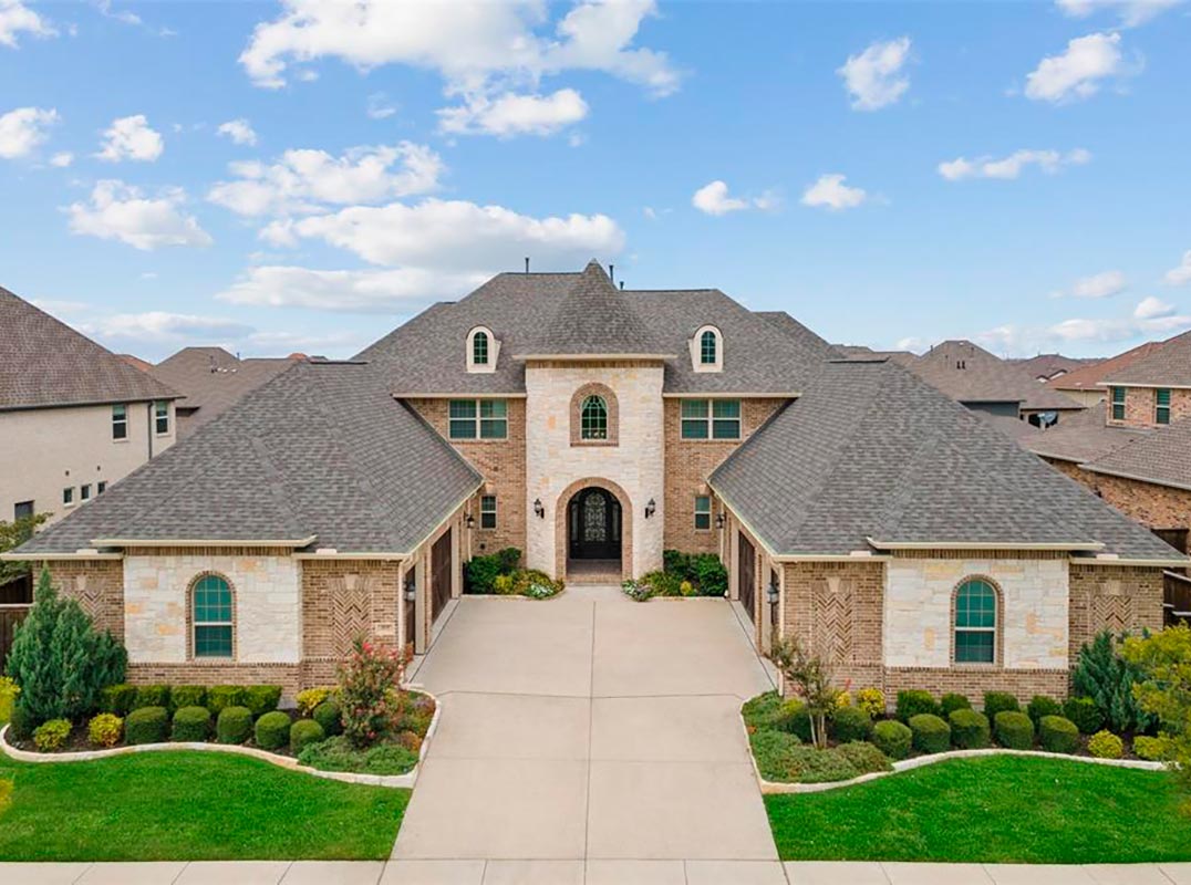 Custom designed Toll Brothers home