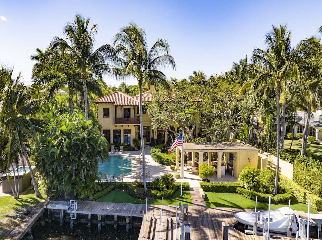 Gated Spanish Colonial Intracoastal Estate