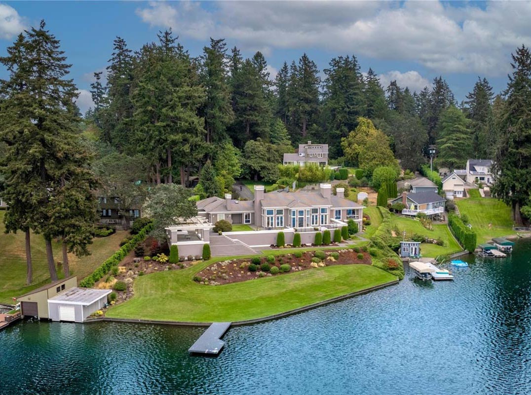 LHM Greater Seattle Lake Steilacoom Waterfront Masterpiece