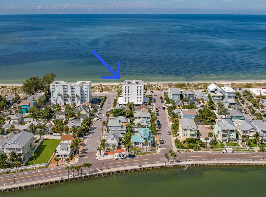 Rare Opportunity in Pass-A-Grille - Gulf Front Corner Unit