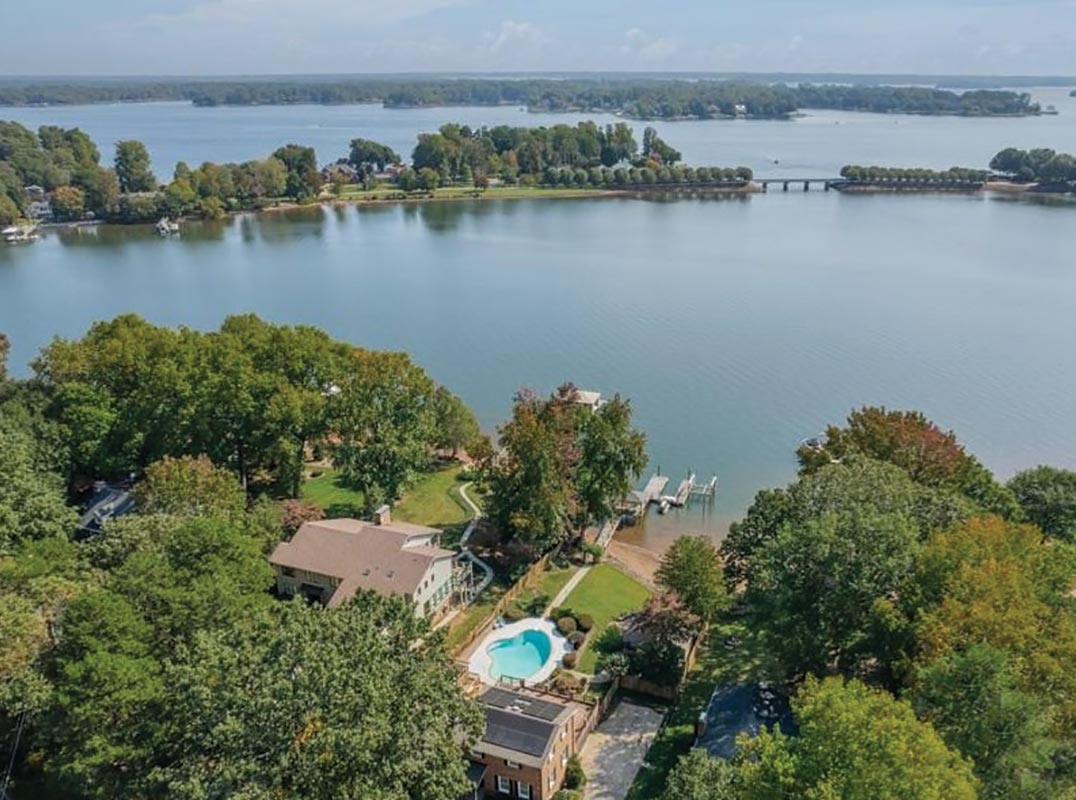 Breathtaking Waterfront Lake Norman Home