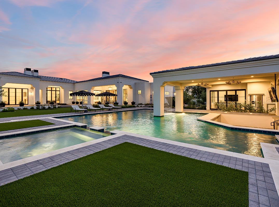 Exquisite Transitional ~ Mummy Mountain Views