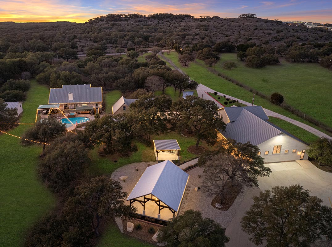 Private And Gated 10-Acre Hill Country Estate