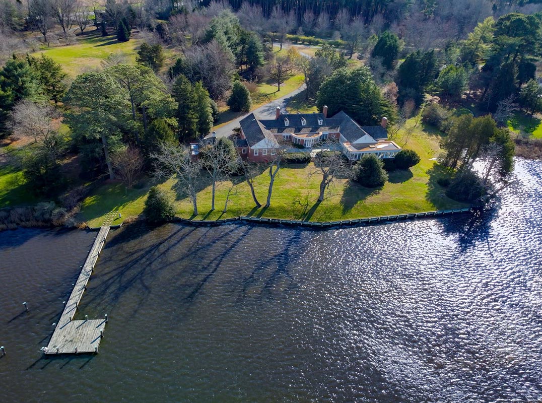 Waterfront Estate Sited on 4.1 Acres