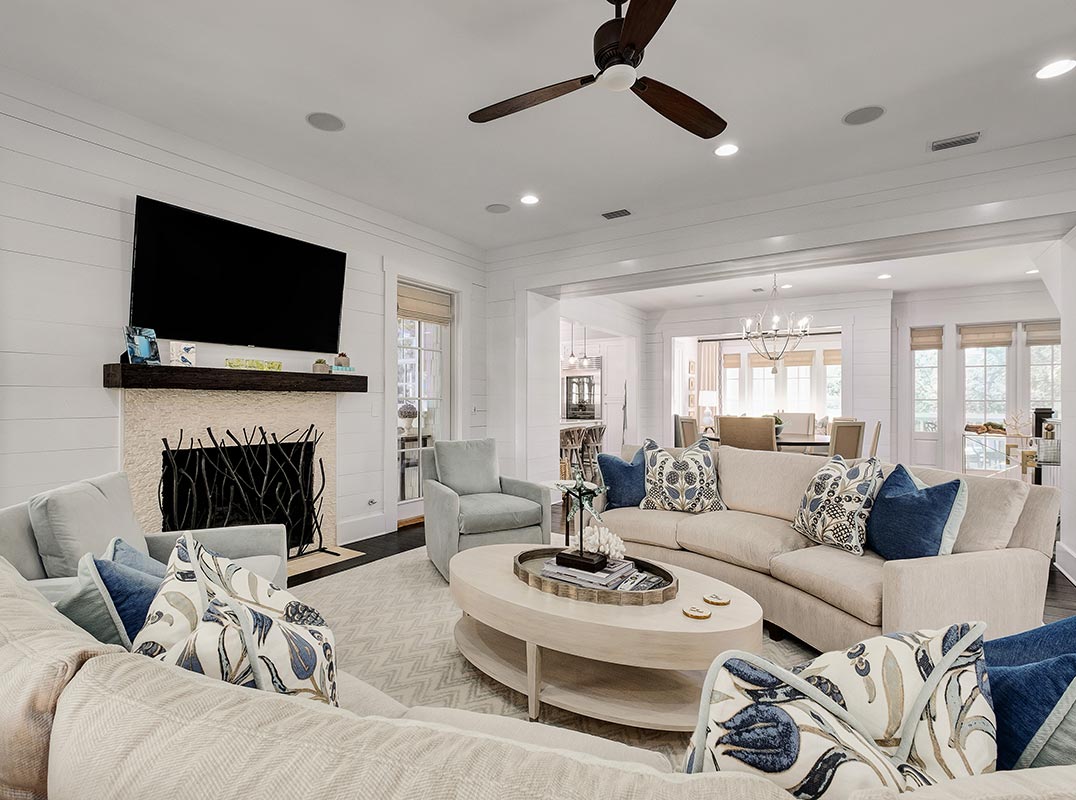 Custom Built with Gulf Views in WaterSound
