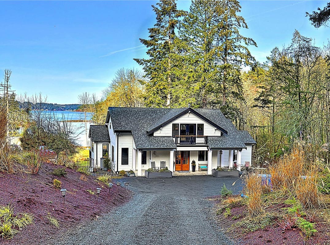 Fox Island Waterfront Acreage Estate