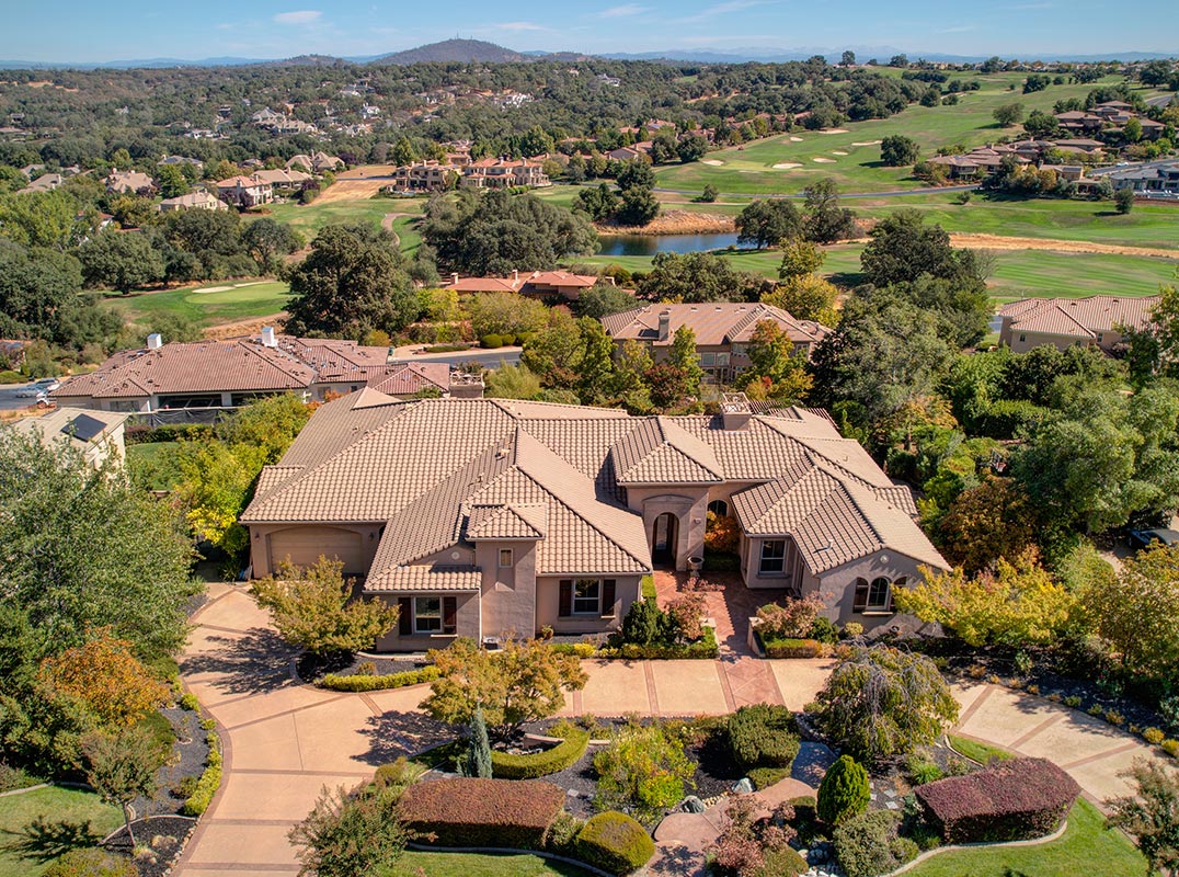 Single Story Estate With Golf Course Views