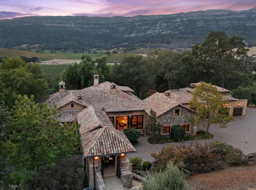 Rare Wine Country Family Compound on 400 Acres