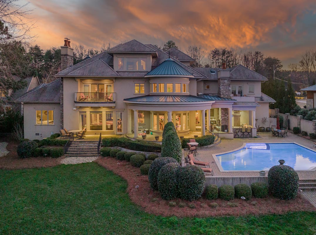 Luxury Custom Lake Norman Waterfront Masterpiece