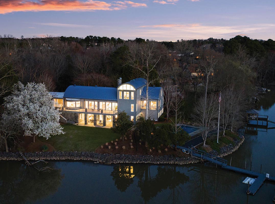 Stunning Modern Home with Amazing Views of Lake Wylie
