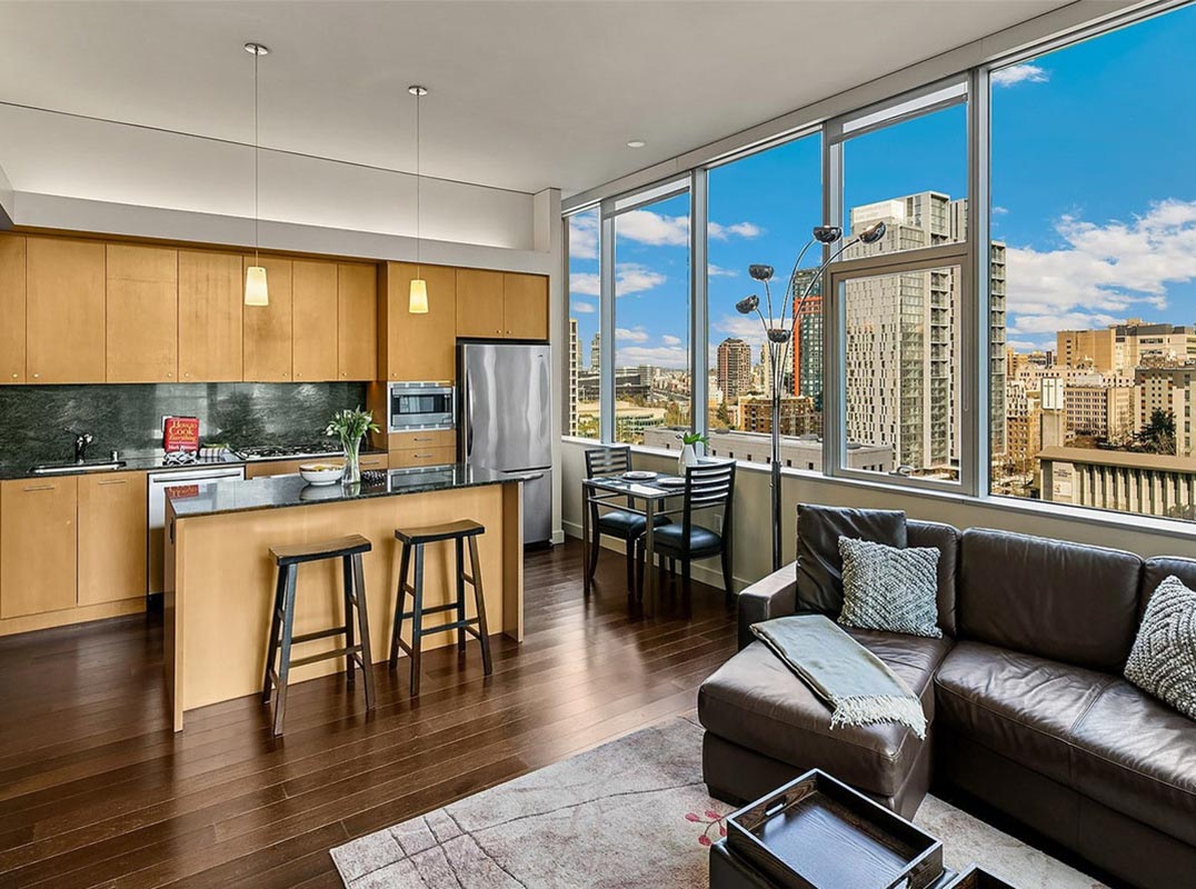 Downtown Seattle High Rise Condo