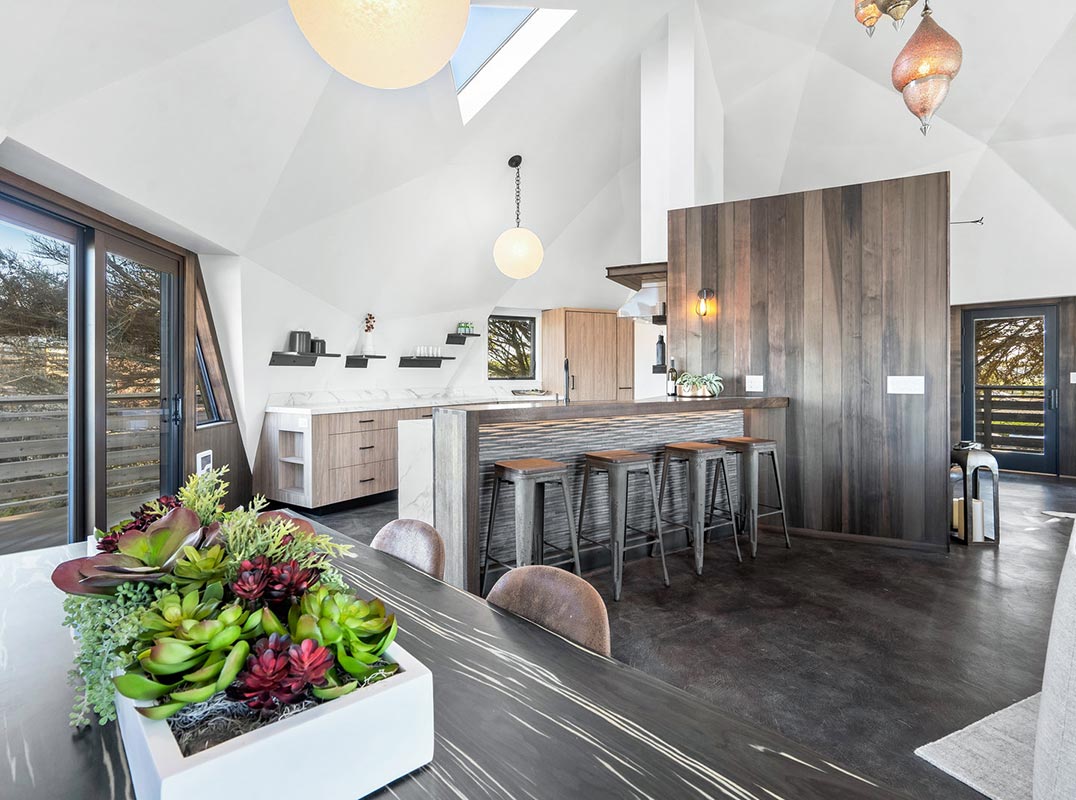 Curated visual reference: Lhm Silicon Valley Ocean View Geodesic Dome House Photo Inspiration